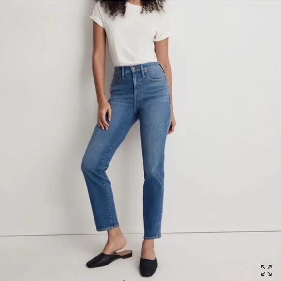 Madewell Stovepipe Jeans Size 26 - Picture 1 of 7